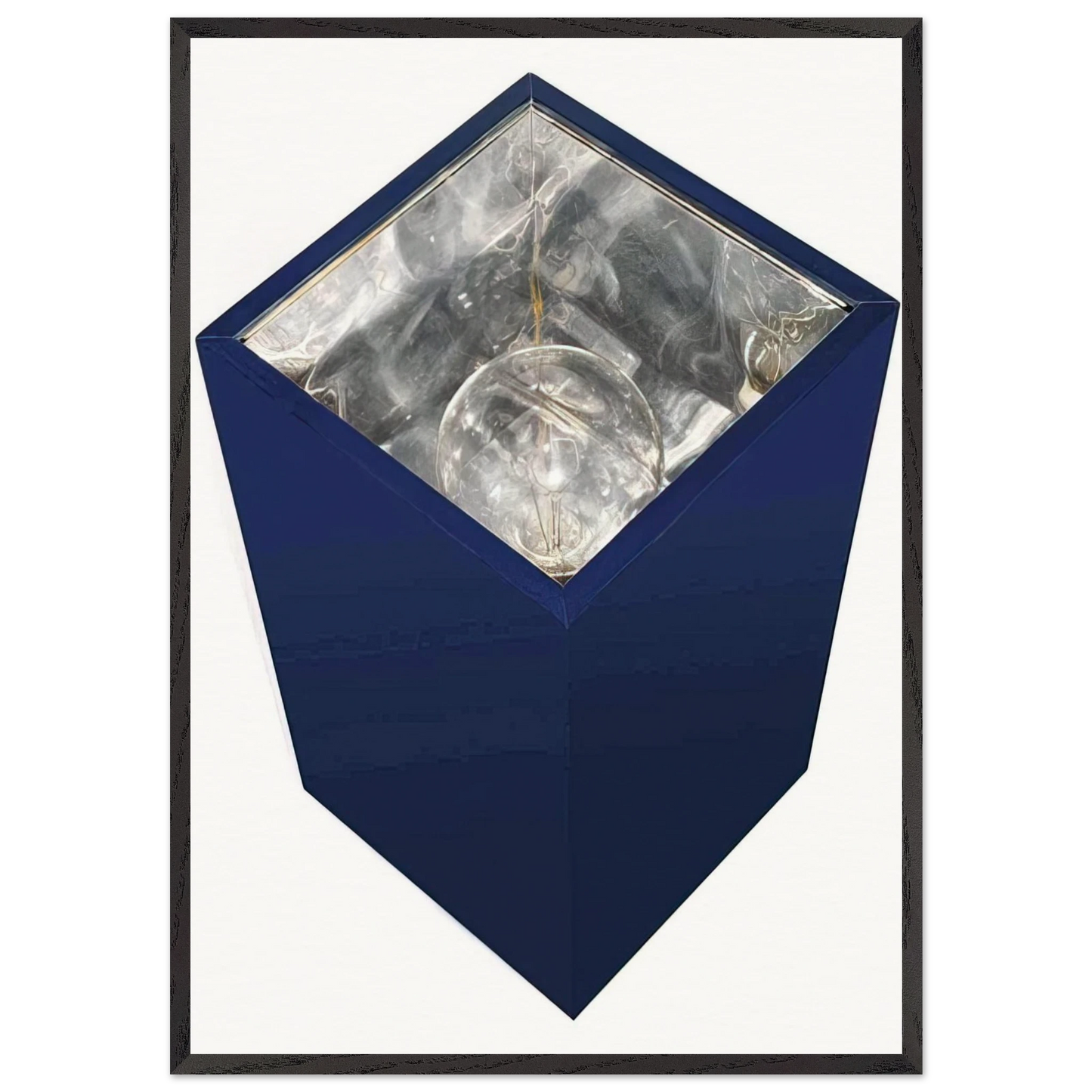 LAMPADA ANNUALE 1967 - Alighiero Boetti Framed Art Print – Black Wooden Frame - Default Title - -Framed Art Print