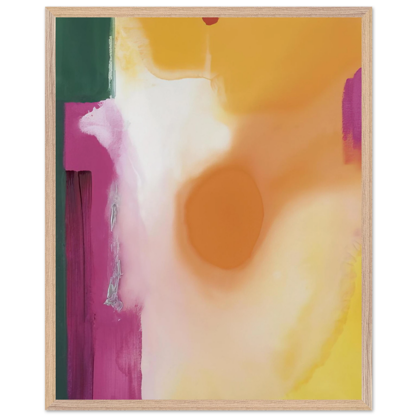 Helen Frankenthaler - Bullseye - 1989 Wall art - 20x25 cm / 8x10 inches - Fine Art Poster - -