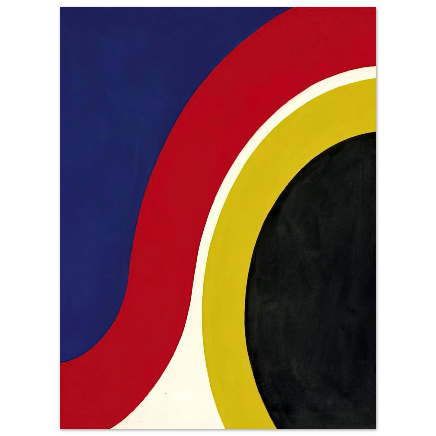 Thomas Downing - Red Span - 1964 Fine Art Poster - Default Title