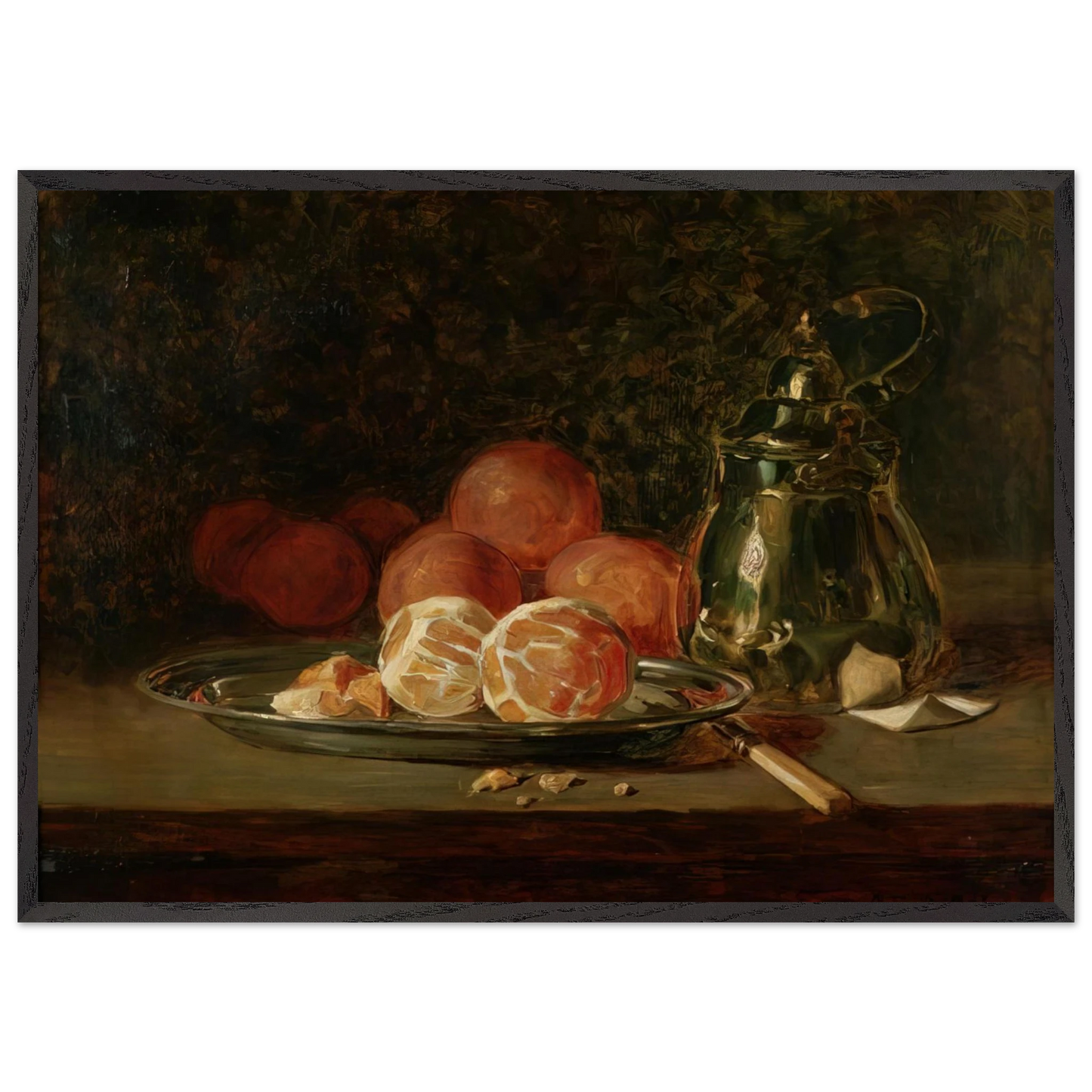 Dead nature - Tarsila do Amaral 70x100 cm / 28x40 inches Framed Art Print – Black Wooden Frame