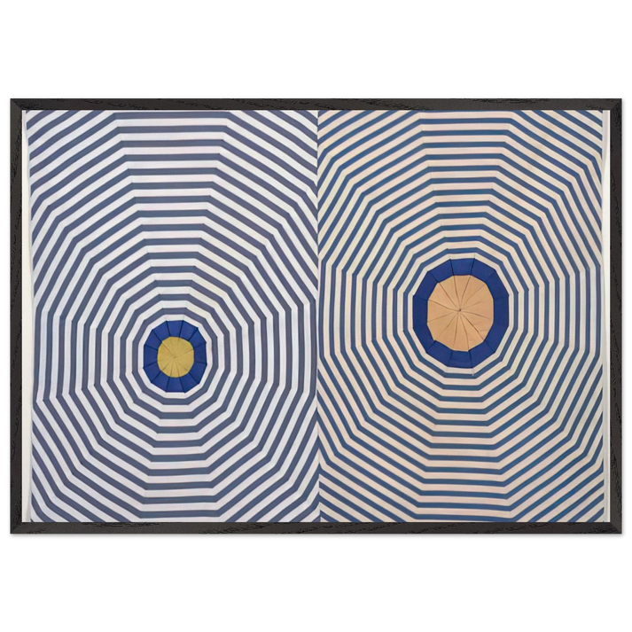 YVON LAMBERT - Louise Bourgeois 70x100 cm / 28x40 inches Framed Art Print – Black Wooden Frame