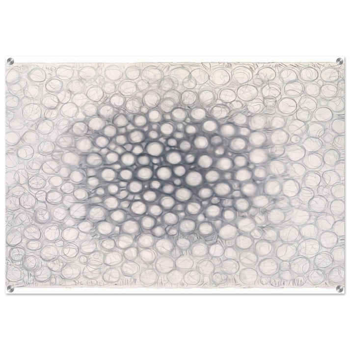 Light Gathers to the Question of No - Richard Pousette-Dart Acrylic Print - 70x100 cm / 28x40″ inches