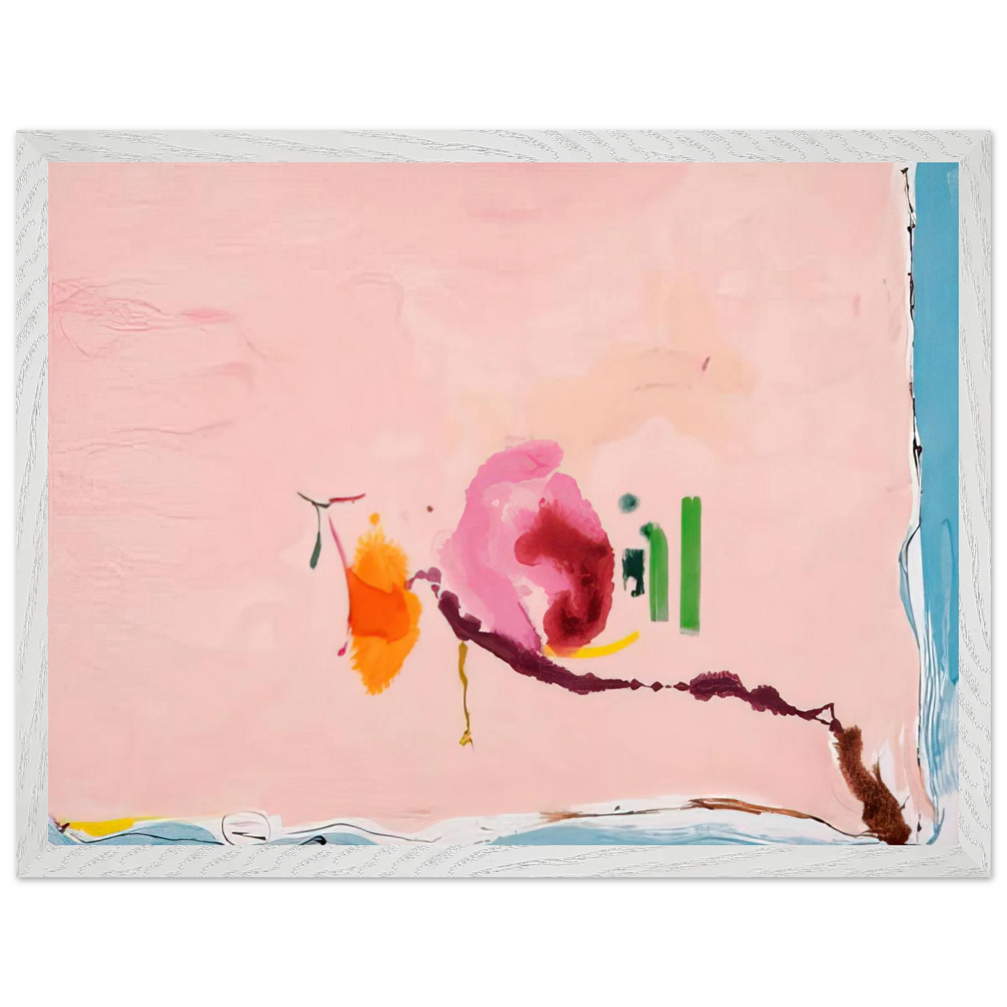 Helen Frankenthaler - Flirt - 1995 Wall art - A2 (42 x 59.4 cm) - Fine Art Poster - -