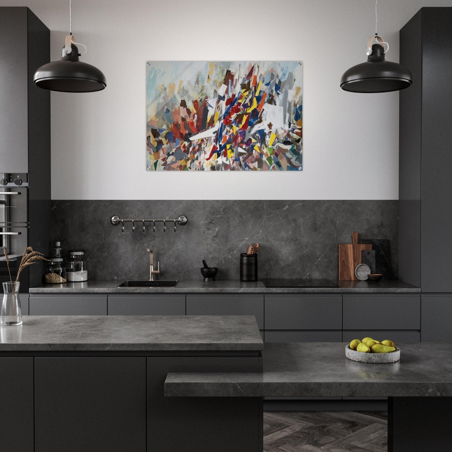 9th Street - 1978 - Robert Goodnough Acrylic Print - 70x100 cm / 28x40″ inches