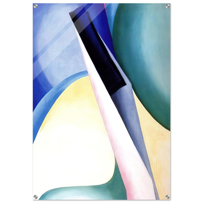 Black Spot No. 2 - Georgia O'Keeffe Acrylic Print - 70x100 cm / 28x40″ inches | Georgia O'Keeffe Wall Art | Georgia O'Keeffe Prints
