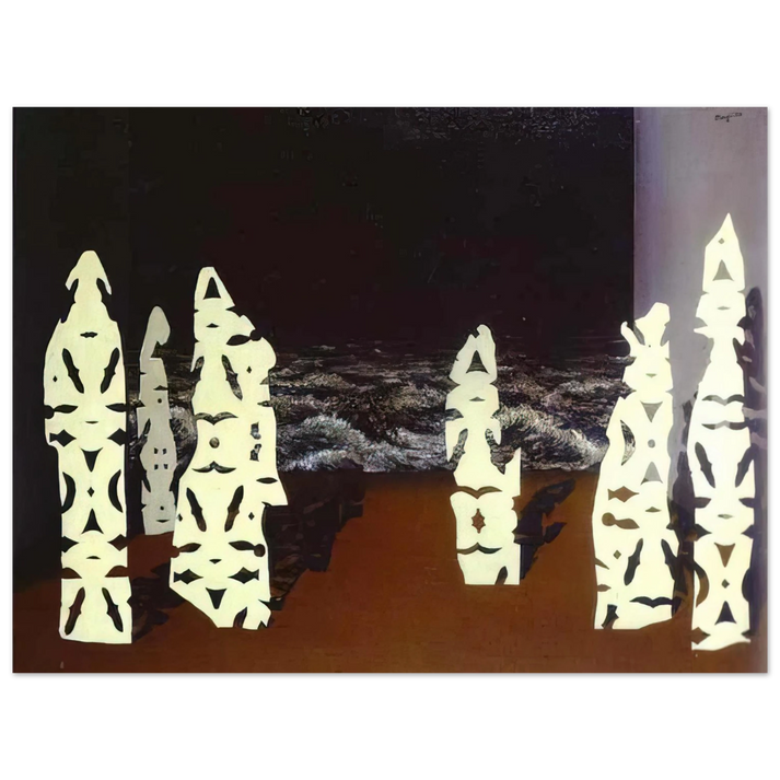 Rene Magritte - THE FINERY OF THE STORM 1927 75x100 cm / 30x40inches Fine Art Poster