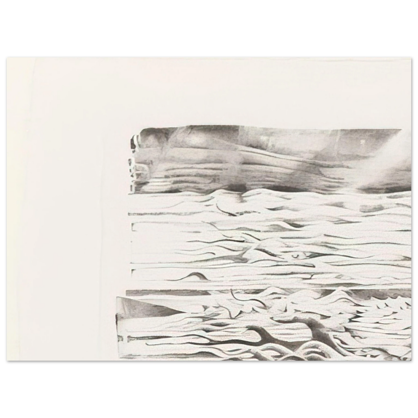 Lee Bontecou - SIXTEENTH STONE 1980 Fine Art Poster - Default Title