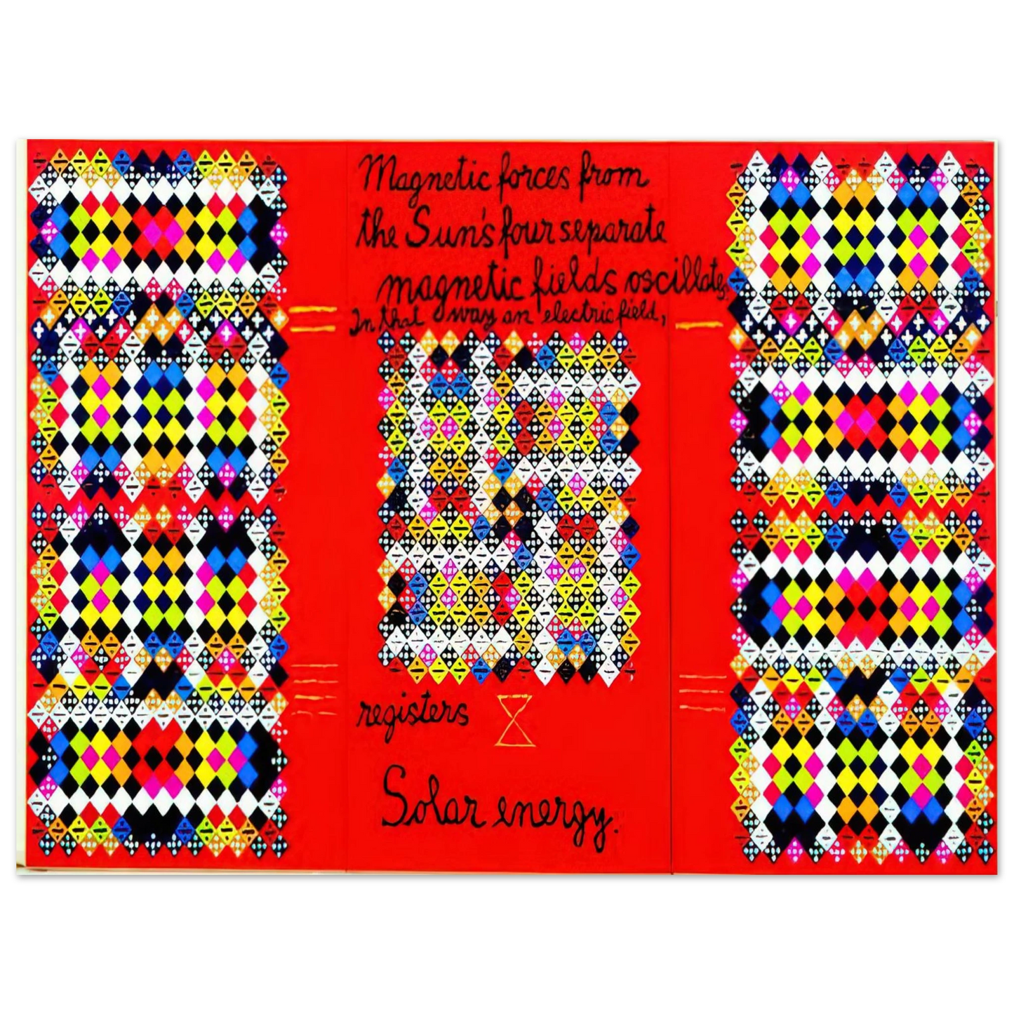 Alfred Jensen - Solar Energy Optics - 1975 Fine Art Poster - Default Title