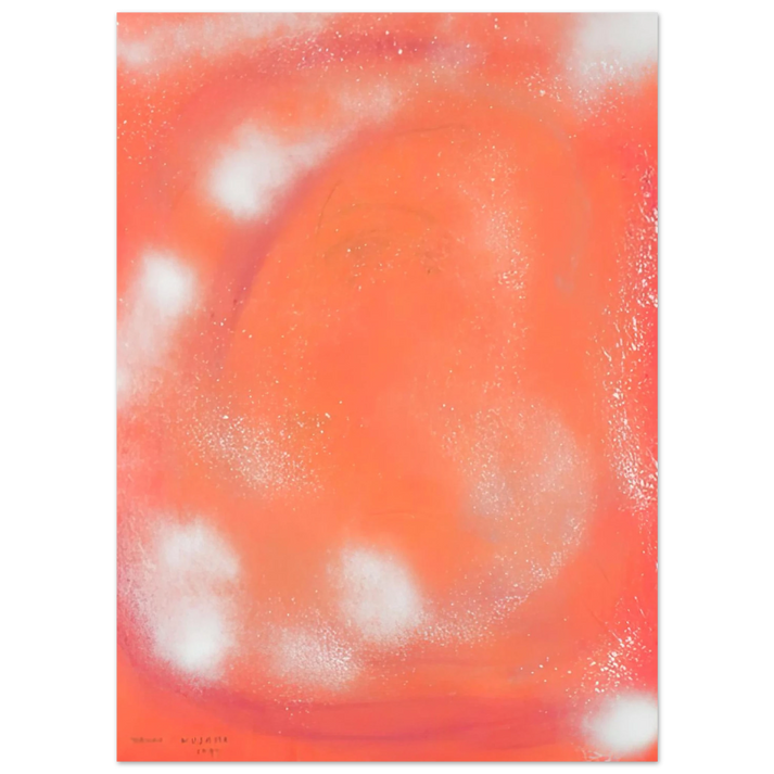 Yayoi Kusama - WOMAN IN THE WIND 1977 Fine Art Poster