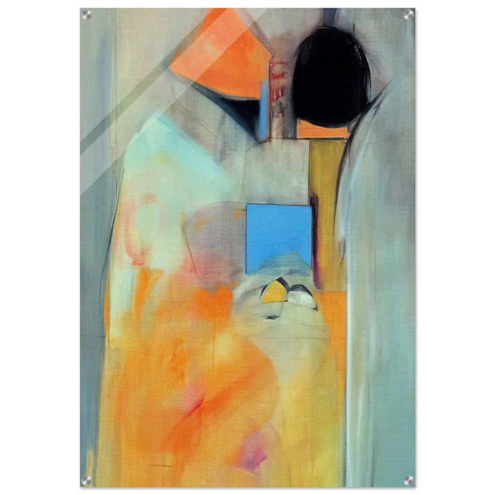 Pandora - Abstract Expressionism - Miriam Schapiro Acrylic Print - 70x100 cm / 28x40″ inches | Miriam Schapiro Wall Art | Miriam Schapiro Prints