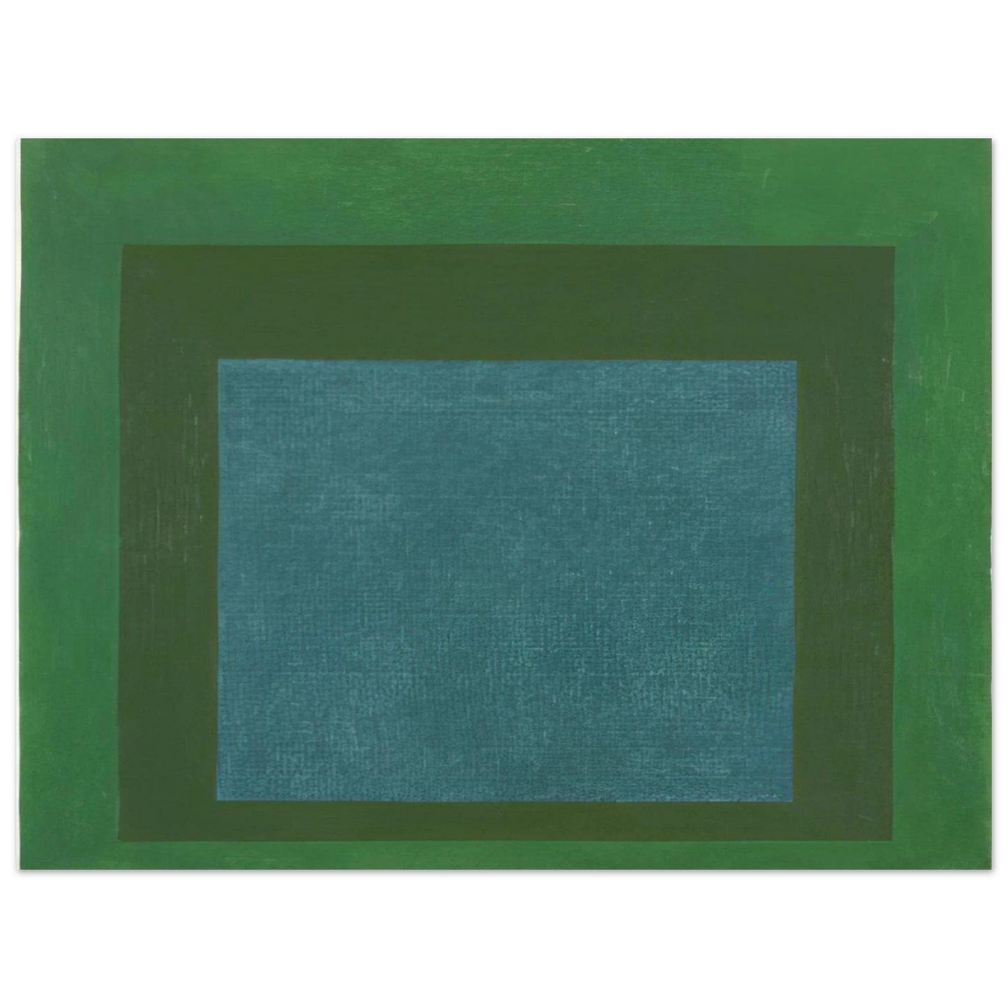Josef Albers - HOMAGE TO THE SQUARE 1963 Fine Art Poster - Default Title