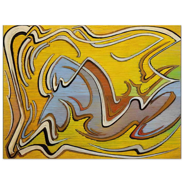 Lawren Harris - Calligraph Forming - 1958 75x100 cm / 30x40inches Fine Art Poster