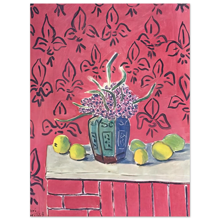 Henri Matisse - STILL LIFE WITH LEMONS 1943 75x100 cm / 30x40inches Fine Art Poster