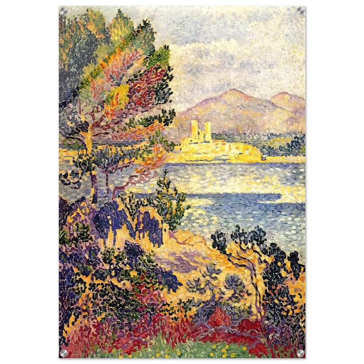 Antibes, Morning - Henri-Edmond Cross Acrylic Print - 70x100 cm / 28x40″ inches