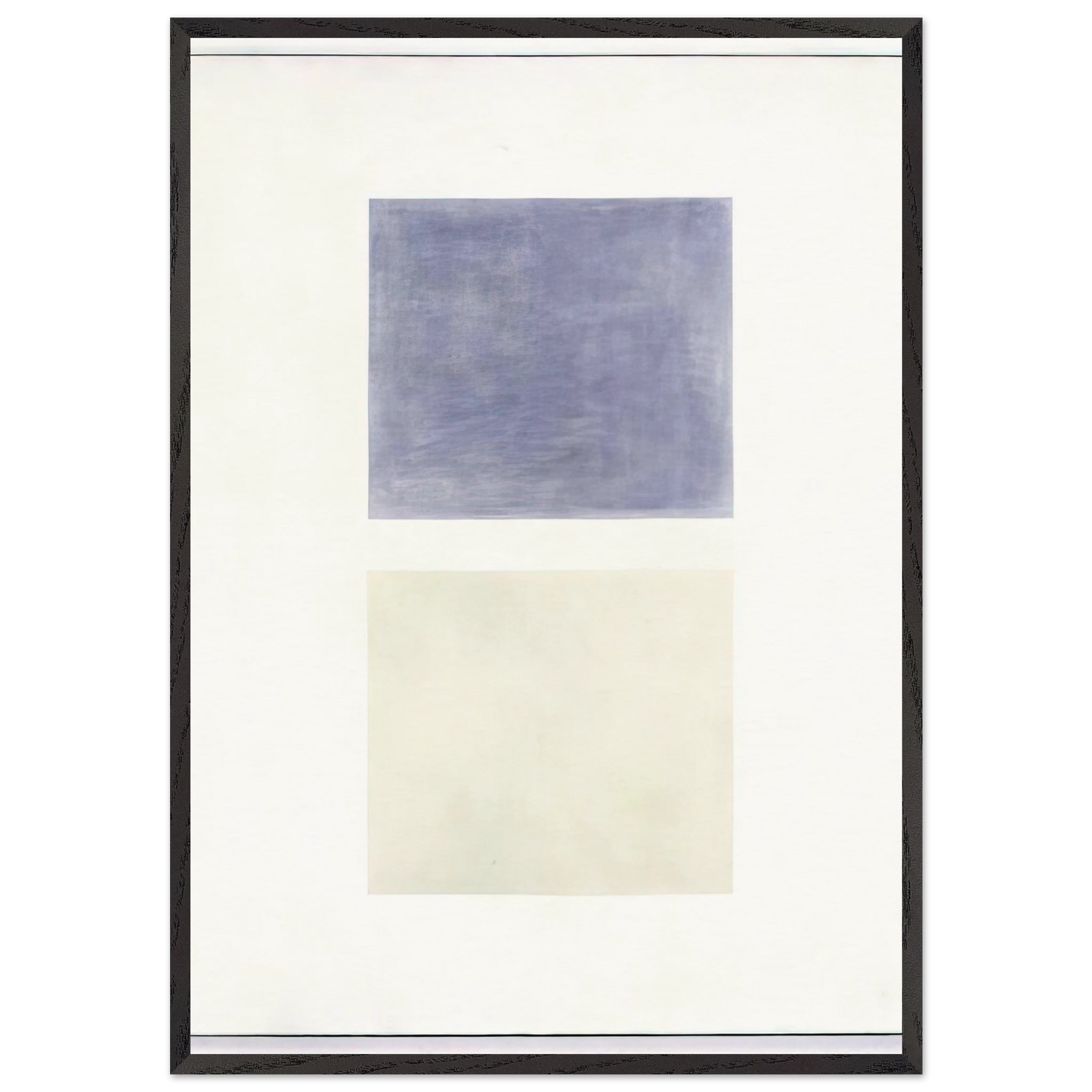 This Rain - Agnes Martin Framed Art Print – Black Wooden Frame - Default Title - -Framed Art Print