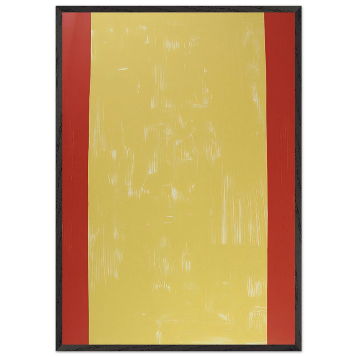 Genter Serie - 1998 - Gunther Forg 70x100 cm / 28x40 inches Framed Art Print – Black Wooden Frame