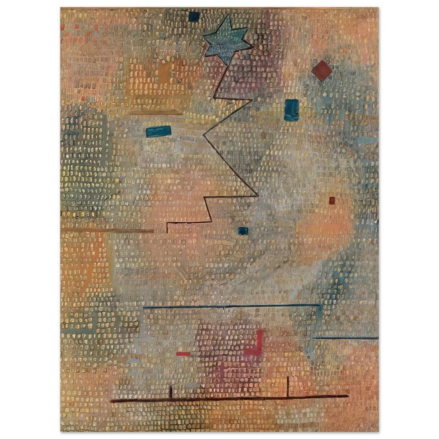 Paul Klee - RISING STAR 1923 Fine Art Poster - Default Title