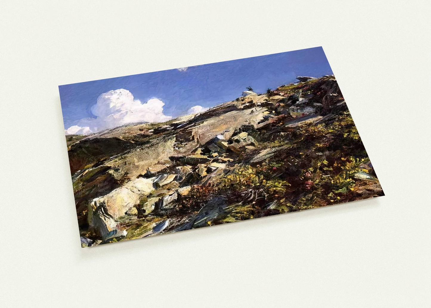In the Alps By John Singer Sargent Pack of 10 Post Cards | John Singer Sargent Post Cards | A6 (10.5 x 14.8 cm) - 4.1 x 5.8 inches