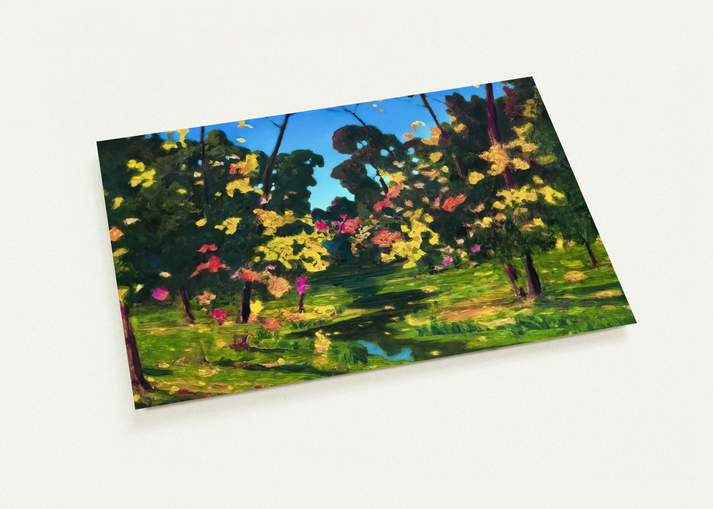Autumn By Arkhyp Kuindzhi Pack of 10 Post Cards | Arkhyp Kuindzhi Post Cards | A6 (10.5 x 14.8 cm) - 4.1 x 5.8 inches