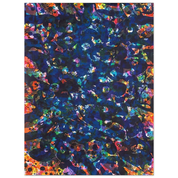 Sam Francis - Her Blue Deeps 75x100 cm / 30x40inches Fine Art Poster