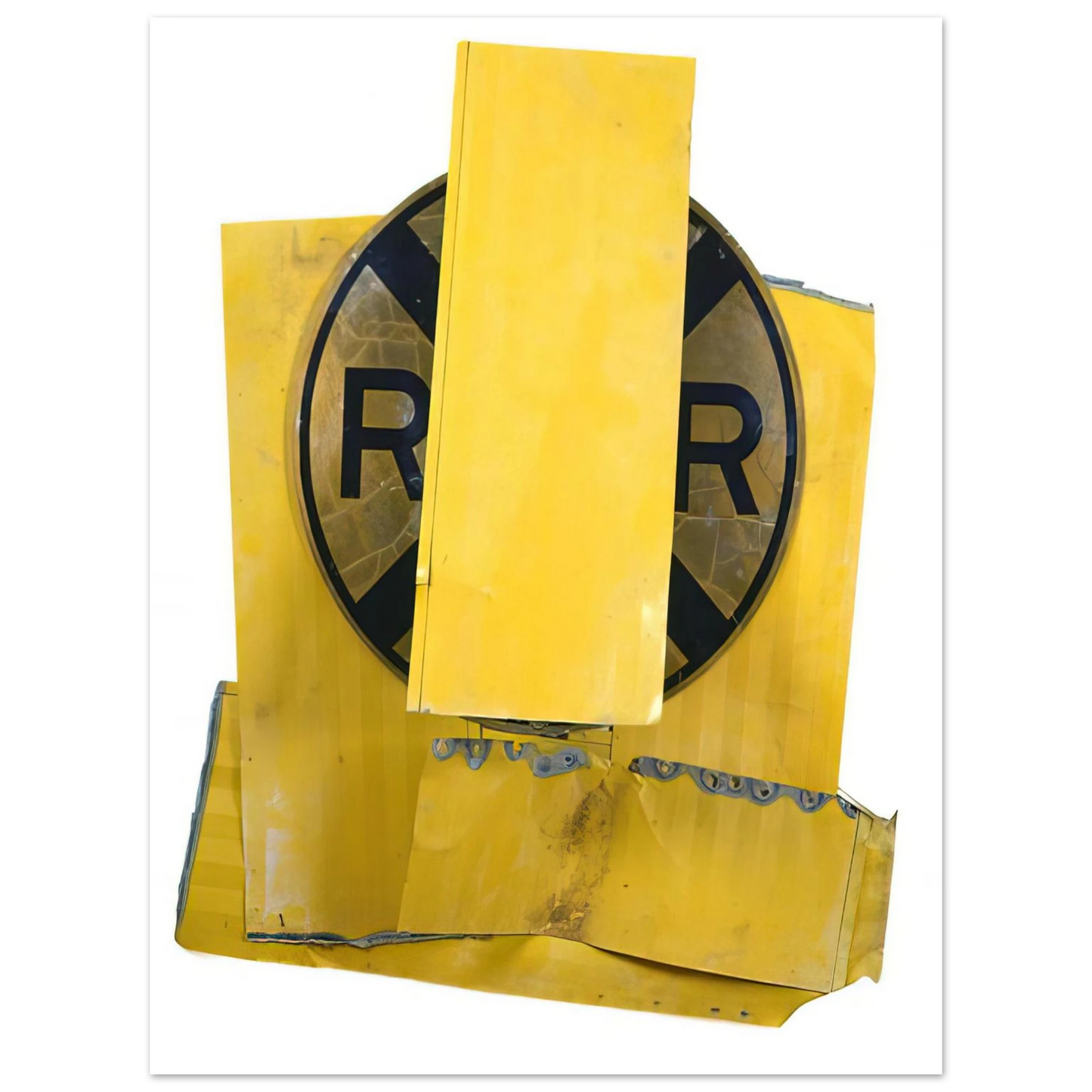Robert Rauschenberg - YELLOW VISOR GLUT 1989 Fine Art Poster - Default Title