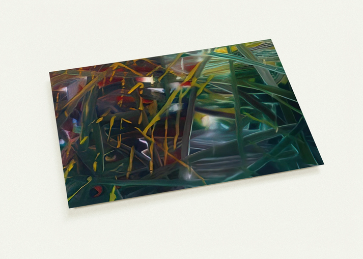 ABSTRACT PAINTING NO 439 By Gerhard Richter Pack of 10 Post Cards | Gerhard Richter Post Cards | A6 (10.5 x 14.8 cm) - 4.1 x 5.8 inches