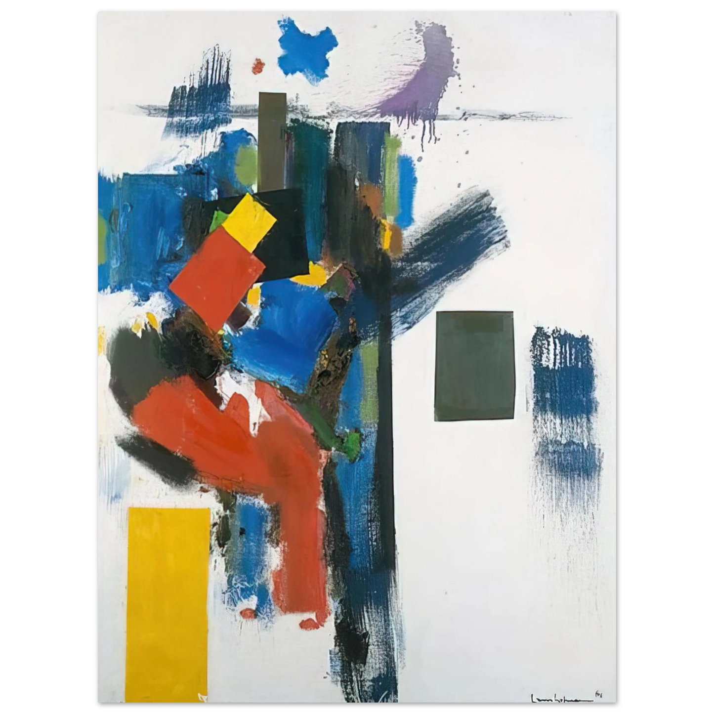 Hans Hofmann - Heraldic Call Fine Art Poster - Default Title