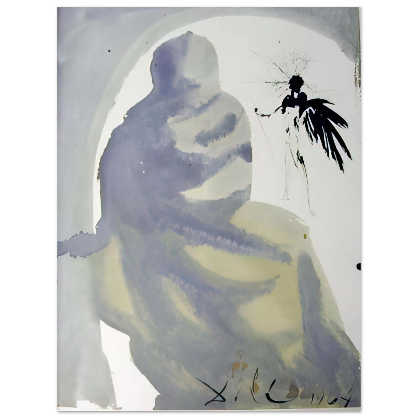 Salvador Dali - SEDUXISTI ME DOMINE 1967 Fine Art Poster - Default Title