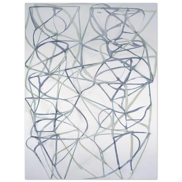Brice Marden - Couplet III - 1989 75x100 cm / 30x40inches Fine Art Poster