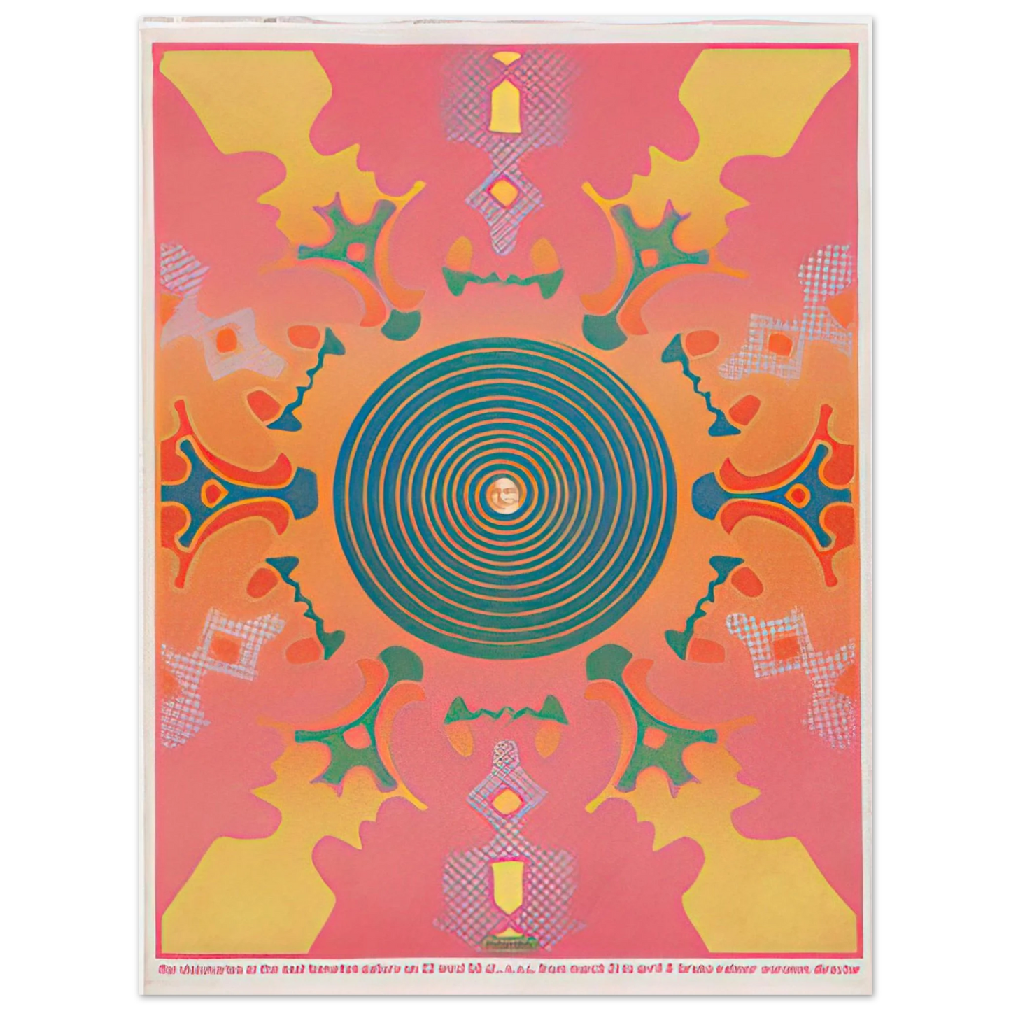 Peter Max - THE VISIONARIES AT THE EAST HAMPTON GALLERY 1967 Fine Art Poster - Default Title