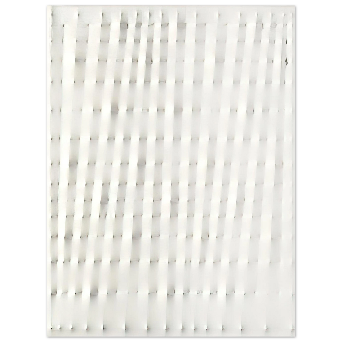 Enrico Castellani - Superficie Bianca - 1985 Fine Art Poster - Default Title