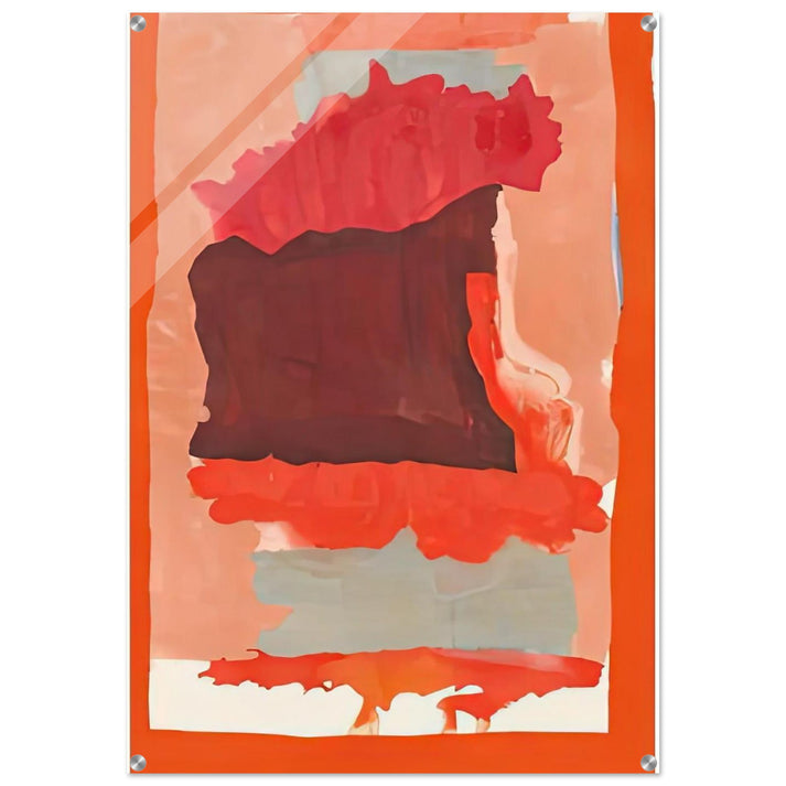 Cape Orange, 1964- - Helen Frankenthaler Acrylic Print - 70x100 cm / 28x40″ inches