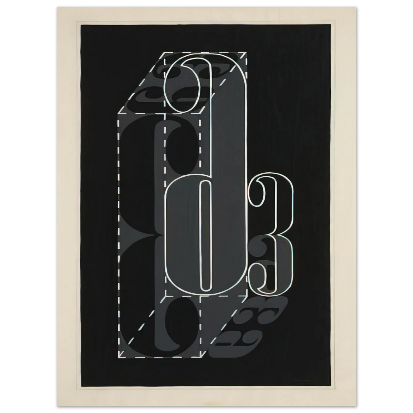 Josef Albers - 6 AND 3 1931 Fine Art Poster - Default Title