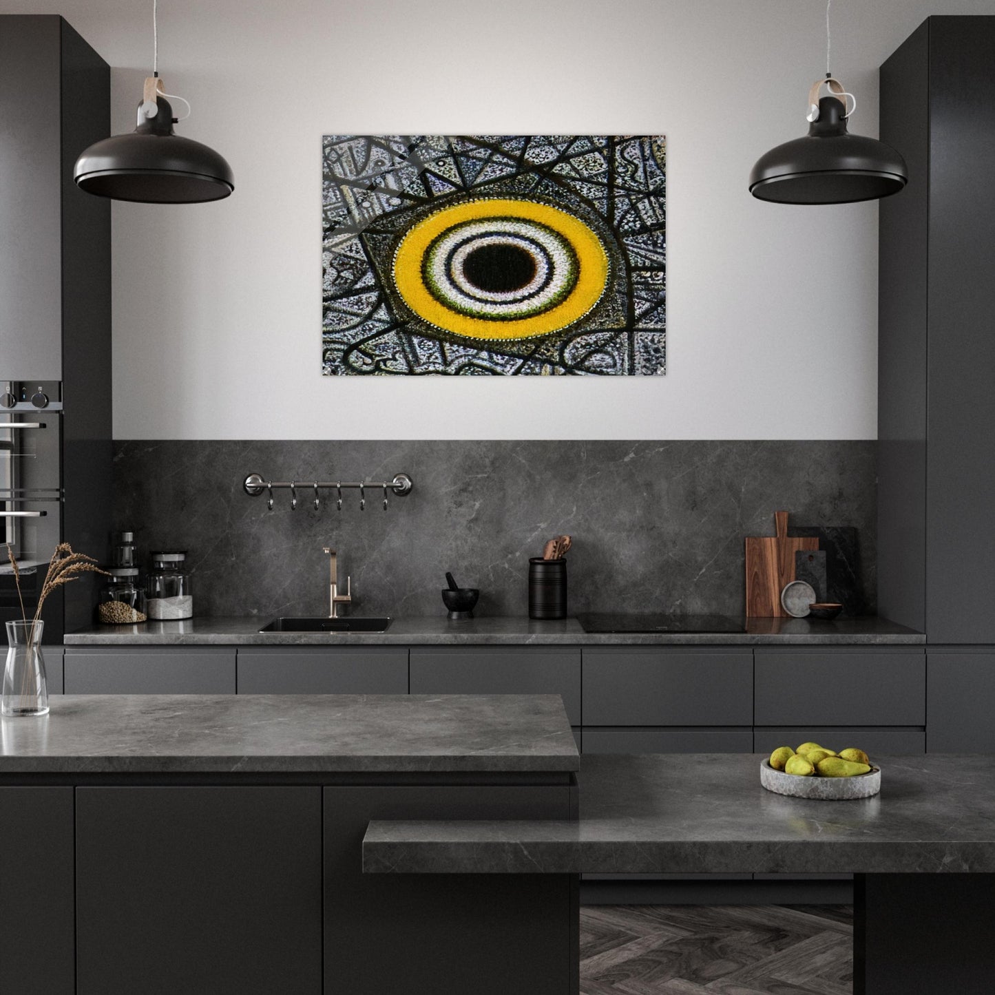 Now a Turning Orb - Abstract Expressionism - Richard Pousette-Dart Acrylic Print - 70x100 cm / 28x40″ inches