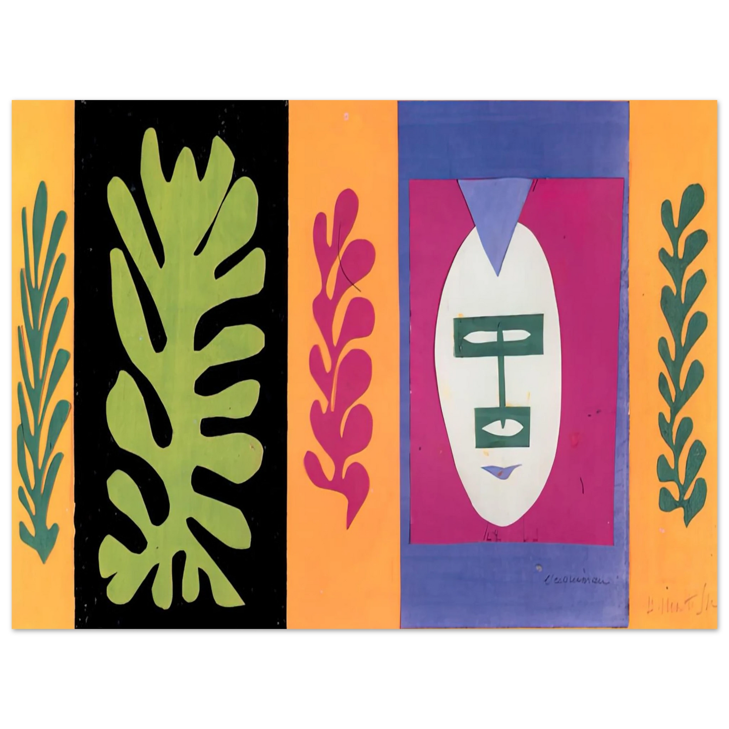 Henri Matisse - THE ESCHIMO 1947 Fine Art Poster - Default Title