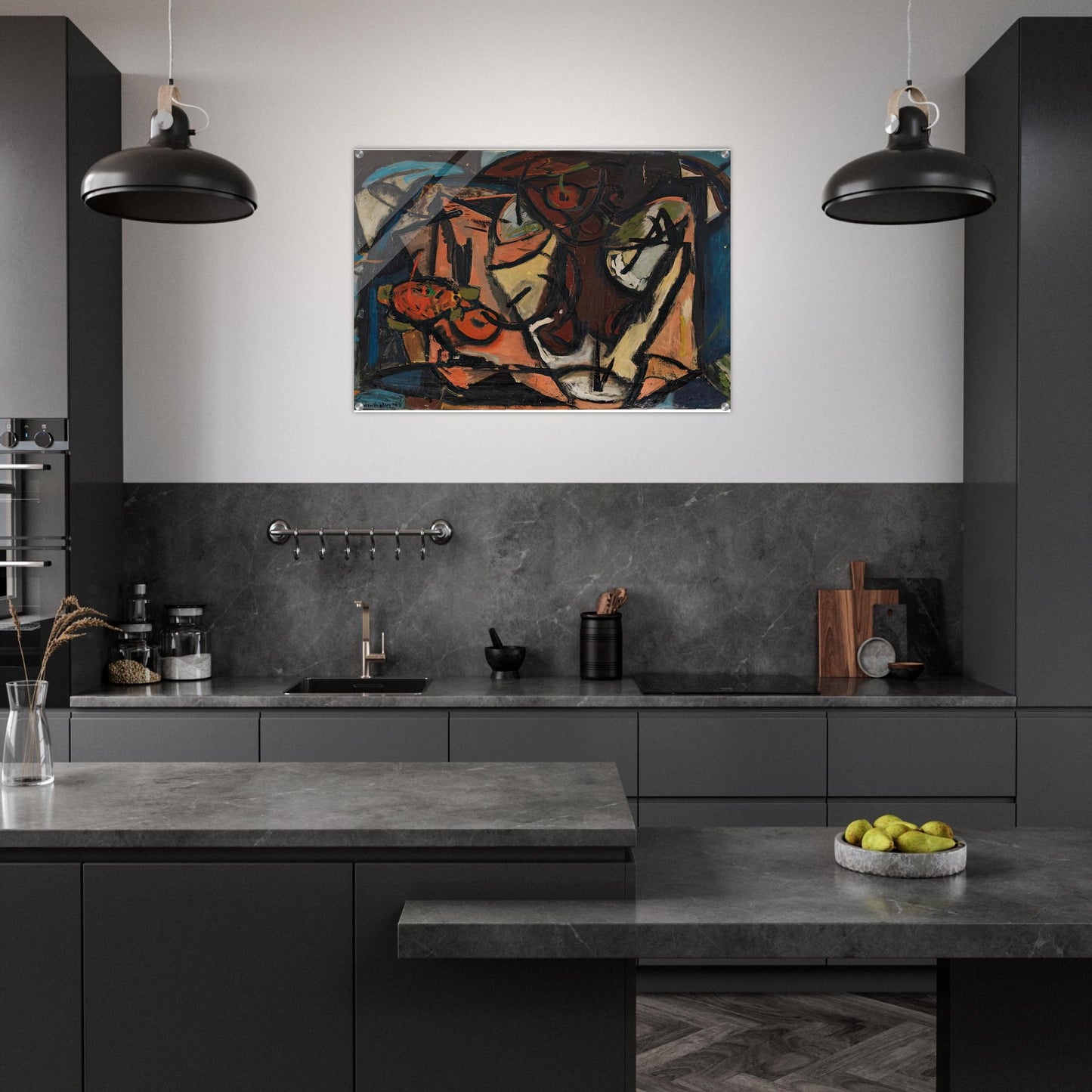 Still Life, 1948- - Helen Frankenthaler Acrylic Print - 70x100 cm / 28x40″ inches