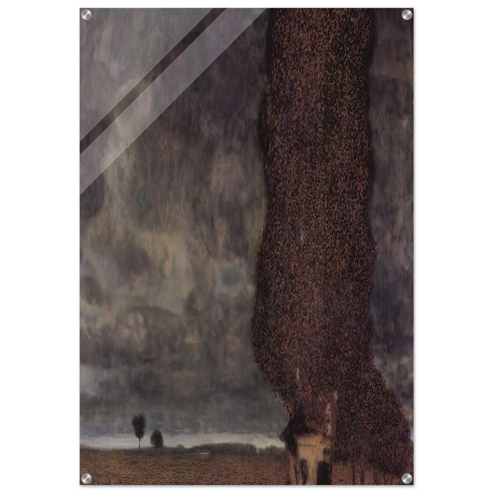 THE BIG POPLAR II 1903 - Gustav Klimt Acrylic Print - 70x100 cm / 28x40″ inches