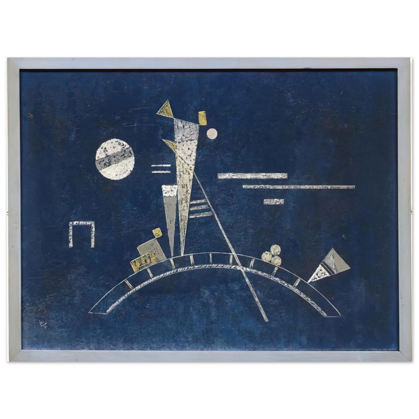 Wassily Kandinsky - FRAGILE 1931 Fine Art Poster - Default Title
