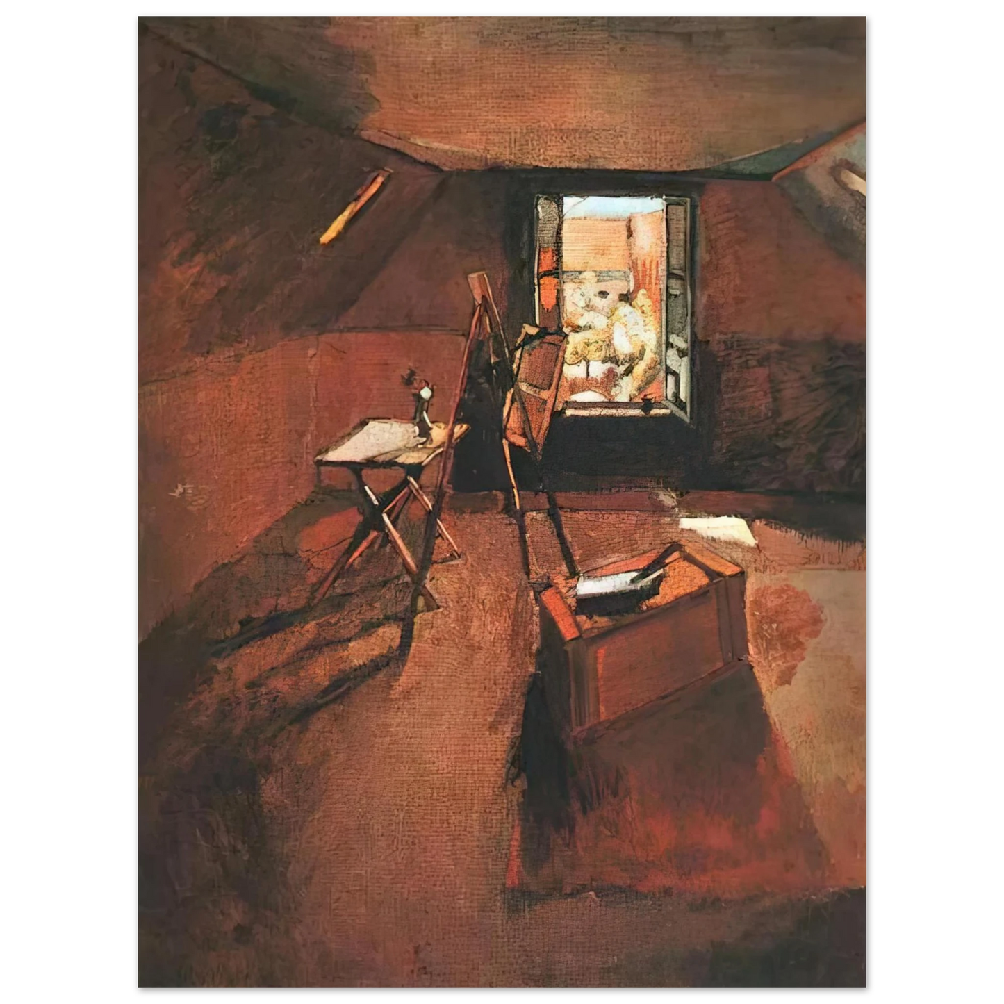 Henri Matisse - STUDIO UNDER THE EAVES Fine Art Poster - Default Title
