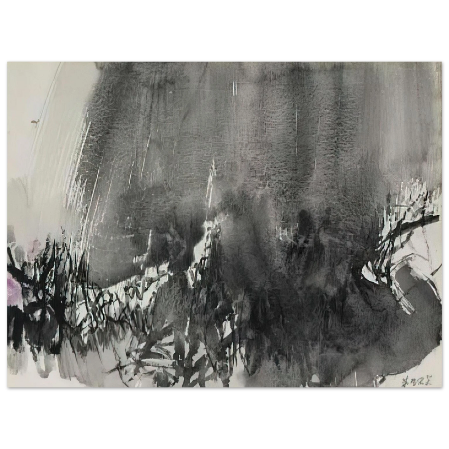 Chu teh Chun - UNTITLED 1963 Fine Art Poster - Default Title