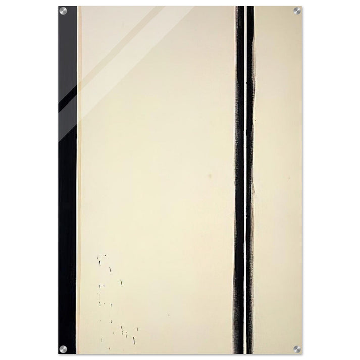 The Station of the Cross - Fourth Station - Barnett Newman Acrylic Print - 70x100 cm / 28x40″ inches | Barnett Newman Wall Art | Barnett Newman Prints