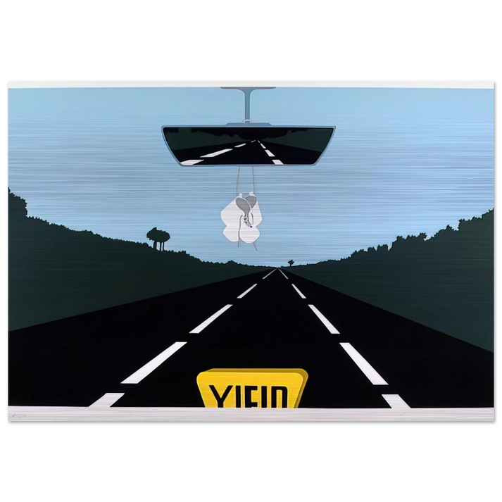 The Holy Family - Pop Art - Allan D Arcangelo Brushed Aluminum Print - 70x100 cm / 28x40 inches | Allan D Arcangelo Aluminum Print | Allan D Arcangelo Prints