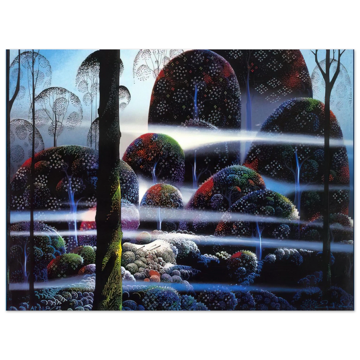 Eyvind Earle - Beyond Paradise 75x100 cm / 30x40inches Fine Art Poster