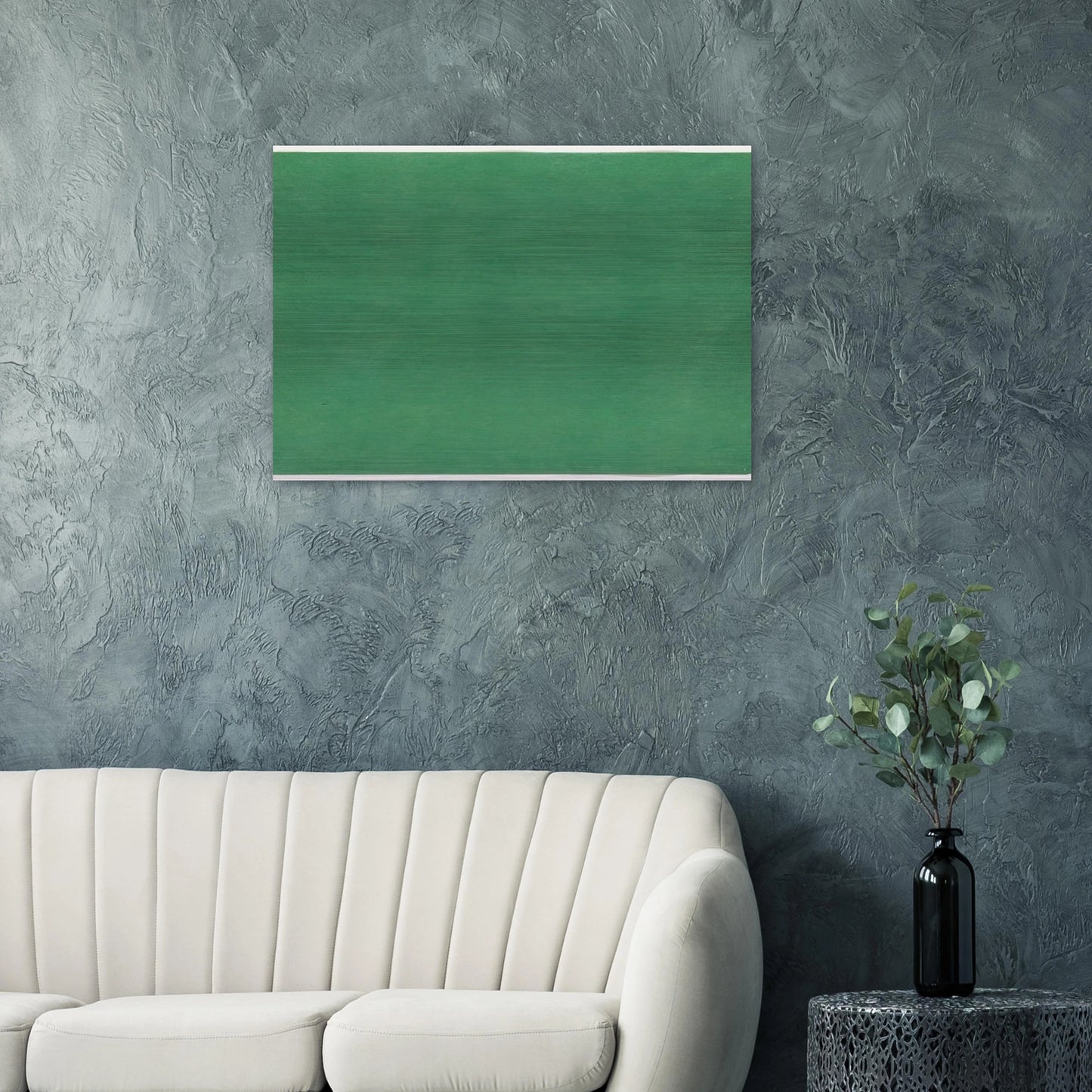 Green - Ellsworth Kelly Brushed Aluminum Print - 70x100 cm / 28x40 inches | Ellsworth Kelly Aluminum Print | Ellsworth Kelly Prints