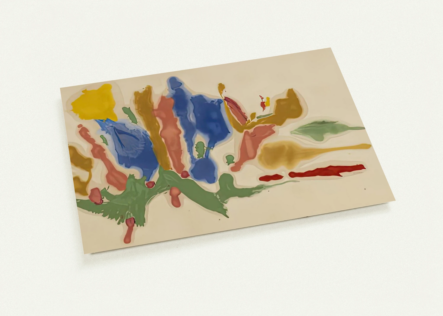Cool Summer, 1962- By Helen Frankenthaler Pack of 10 Post Cards | Helen Frankenthaler Post Cards | A6 (10.5 x 14.8 cm) - 4.1 x 5.8 inches