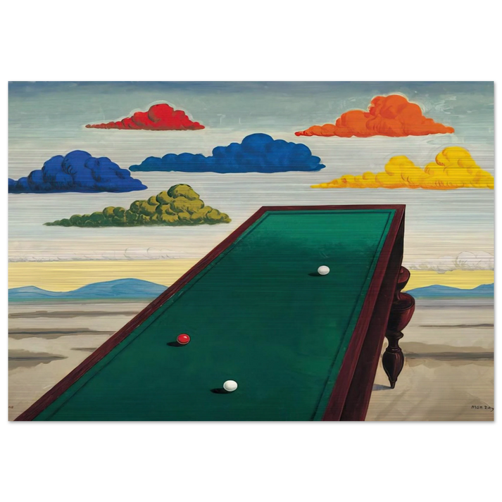 LA FORTUNE - Man Ray Brushed Aluminum Print - 70x100 cm / 28x40 inches | Man Ray Aluminum Print | Man Ray Prints
