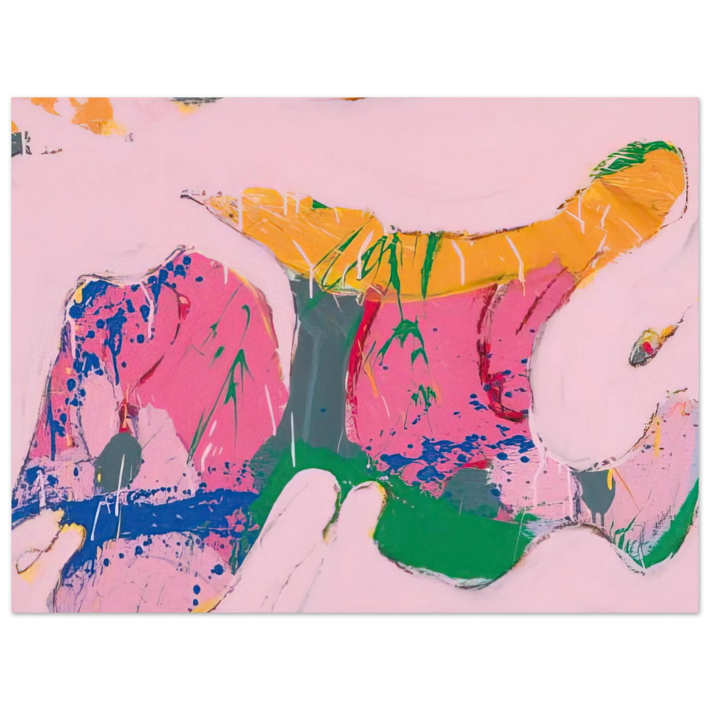 Norman Bluhm - Uranus - 1974 Fine Art Poster - Default Title