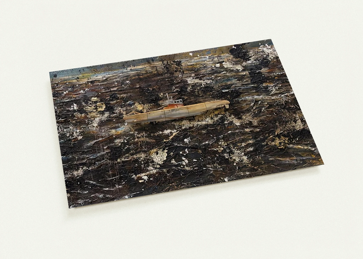 FOR VELIMIR KHLEBNIKOV THE DOCTRINE OF WAR BATTLES 2010 By Anselm Kiefer Pack of 10 Post Cards | Anselm Kiefer Post Cards | A6 (10.5 x 14.8 cm) - 4.1 x 5.8 inches