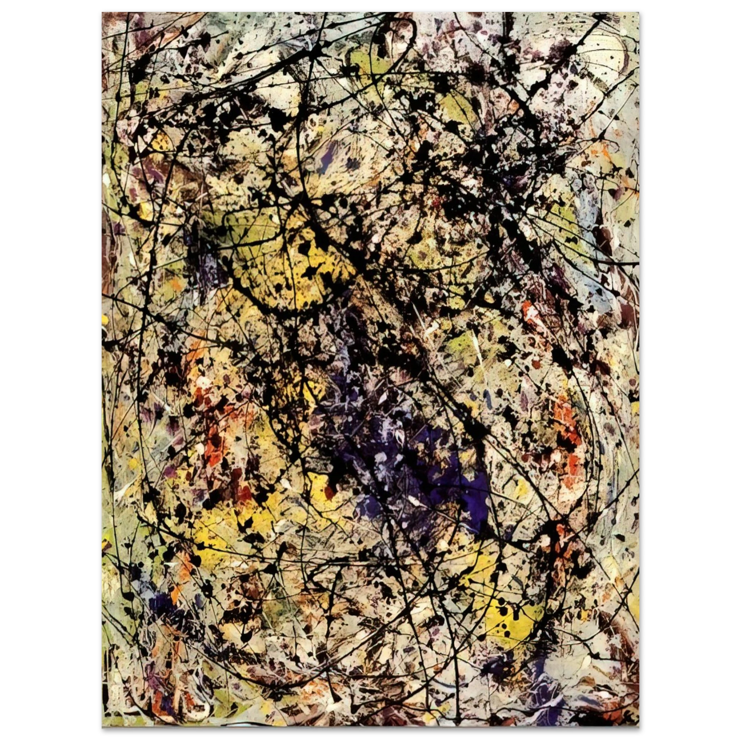 Jackson Pollock - REFLECTIONS OF THE BIG DIPPER 1947 Fine Art Poster - Default Title