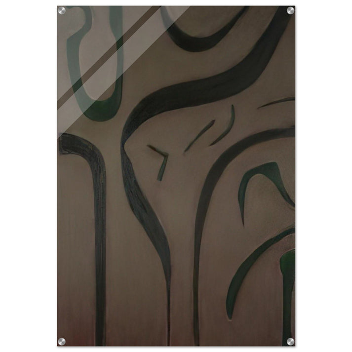 The Garden - 2009 United States - Will Barnet Acrylic Print - 70x100 cm / 28x40″ inches | Will Barnet Wall Art | Will Barnet Prints